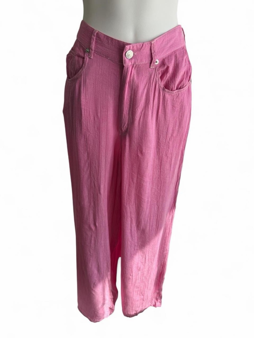 Zara Pink Boot Cut & Flare Pants